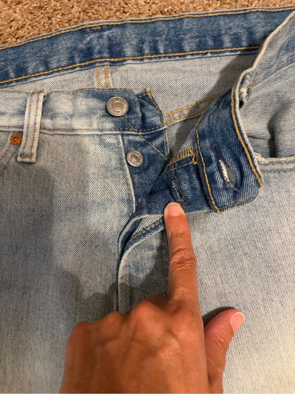 Levi’s 501 Men's Straight-Leg Jeans 30x30